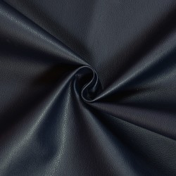 Эко кожа (Искусственная кожа) (Ширина 138см), цвет Темно-Синий (на отрез) в Бийске