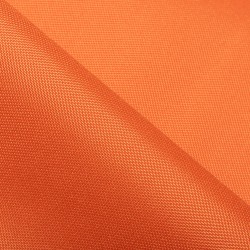 Ткань Oxford 600D PU (Ширина 1,48м), цвет Оранжевый (на отрез) в Бийске
