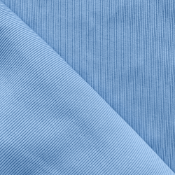 Ткань Кашкорсе, 420гм/2, 110см, цвет Светло-Голубой (на отрез) в Бийске