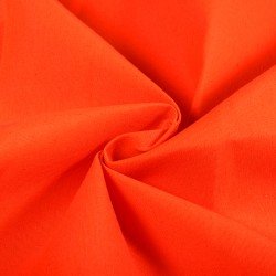 Ткань Грета Водоотталкивающая (80%пф, 20%хл) (Ширина 150см), цвет Оранжевый Неон (на отрез) в Бийске