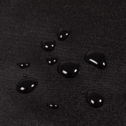 Ткань Oxford 240D PU 3000 (Ширина 1,48м), цвет Черный (на отрез) в Бийске