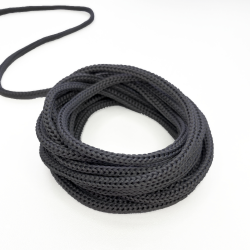 Шнур для одежды d-4.5мм, цвет Серый (на отрез)  в Бийске