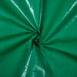 Тентовое полотно Тарпаулин 120 г/м2 (Ширина 2м), цвет Зеленый (на отрез) в Бийске