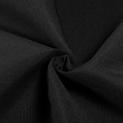 Ткань Грета Водоотталкивающая (80%пф, 20%хл) (Ширина 150см), цвет Черный (на отрез) в Бийске
