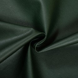Эко кожа (Искусственная кожа) (Ширина 138см, цвет Темно-Зеленый (на отрез) в Бийске