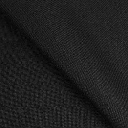 Ткань Oxford 600D PU РИП-СТОП (Ширина 1,48м), цвет Черный (на отрез) в Бийске