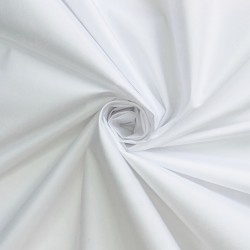 Ткань Дюспо 240Т  WR PU Milky (Ширина 150см), цвет Белый (на отрез) в Бийске
