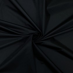 Ткань Дюспо 240Т  WR PU Milky (Ширина 150см), цвет Черный (на отрез) в Бийске