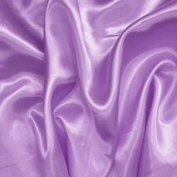 Ткань Атлас-сатин (Ширина 150см), цвет Сиреневый (на отрез) в Бийске
