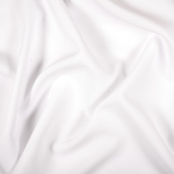 Ткань Габардин (100%пэ) (Ширина 150см), цвет Белый (на отрез) в Бийске