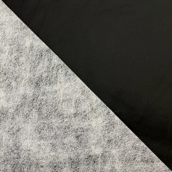 Ткань для чехлов на уличную мебель 260 г/м2 (Ширина 180см), цвет Чёрный (на отрез) в Бийске