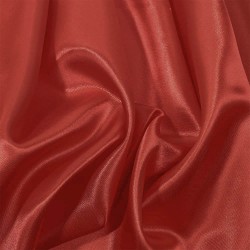 Ткань Атлас-сатин (Ширина 150см), цвет Красный (на отрез) в Бийске
