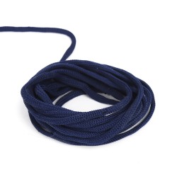 Шнур для одежды d-4.5мм, цвет Синий (на отрез) в Бийске