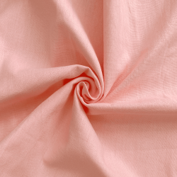 Ткань Перкаль (Ширина 2,2м), цвет Персиковый (на отрез) в Бийске